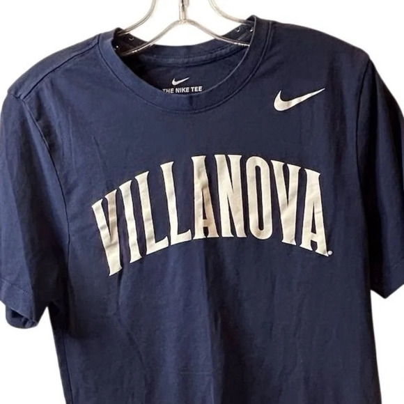 Nike Villanova Wildcats Men's Blue Graphic T-Shirt Size S Short Sleeve - Picture 2 of 7